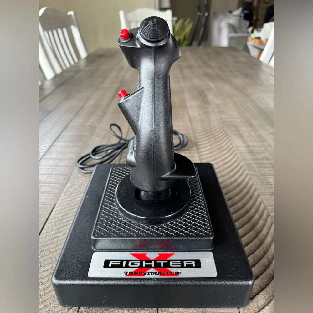 Thrustmaster Fighter X Joystick - PC Simulator Games Flight Stick